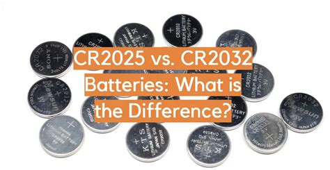 cr 2032 vs cr 2025